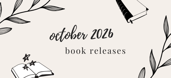 October 2026 book releases